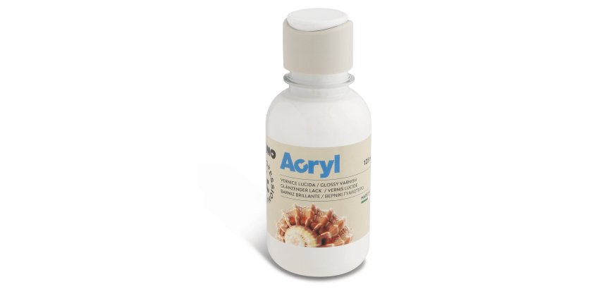 Vernice all'acqua - lucida - 125ml - Primo