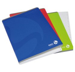 Rubrica con punto metallico - 1 rigo - 150 x 210mm - 80gr - 60 fogli - BM