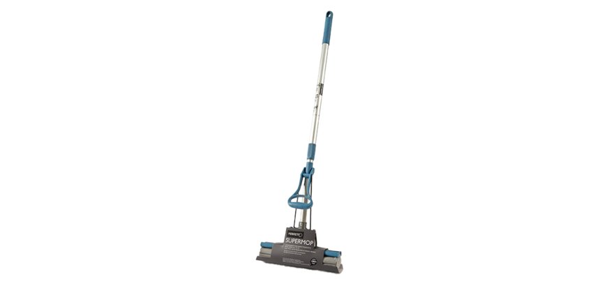 Lavapavimenti Supermop - 27x145 cm - manico telescopico - Perfetto