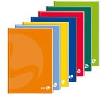 Quaderno Color 80 - A5 -  4mm - 96 fogli - 80gr - cartonato - BM