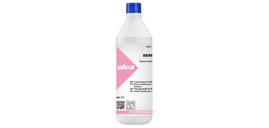Sapone liquido Derman - fiorito - Alca - flacone da 1 L