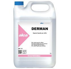 Sapone liquido Derman - fiorito - Alca - tanica da 5 L