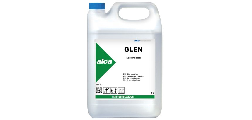 Detergente deodorante Glen - erbe di brughiera - Alca - tanica da 5 L