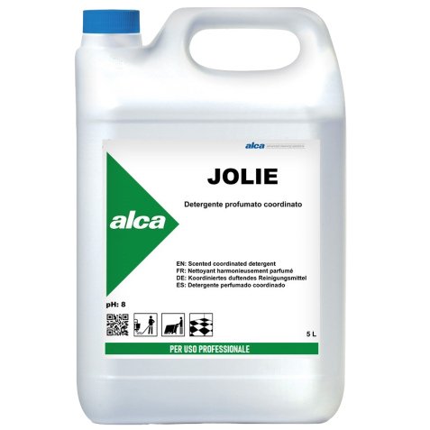 Detergente per pavimenti Jolie - floreale/speziato - Alca - tanica da 5 L