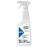 Detergente per vetri Queen Glass - profumo gradevole - Alca - trigger da 750 ml