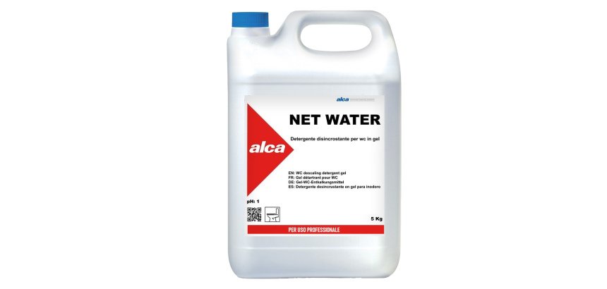 Detergente acido Net Water - Alca - tanica da 5 kg