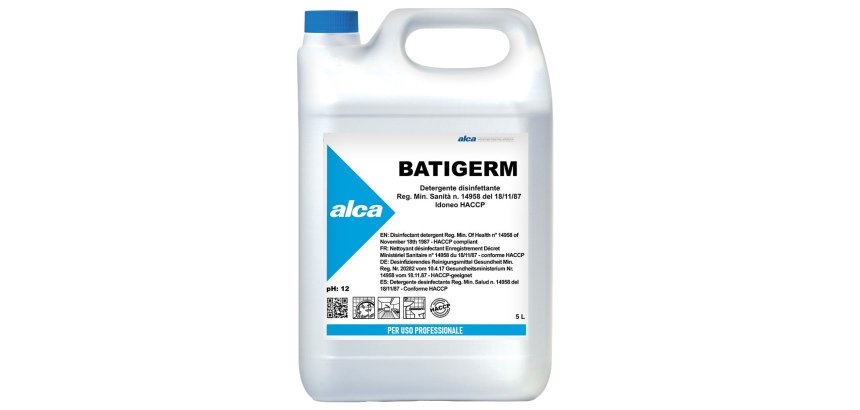 Detergente disinfettante Batigerm - Alca - tanica da 5 L