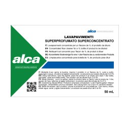Lavapavimenti Linea Monodose - superprofumato - Alca - bustina da 50 ml