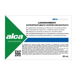 Lavapavimenti Linea Monodose - superprofumato - Alca - bustina da 50 ml