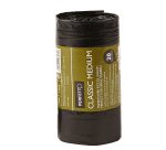 Sacchi per rifiuti Classic Small - 55x70 cm - 45 L - 10 micron - nero - Perfetto - rotolo da 20 sacchetti