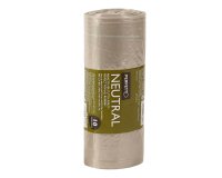 Sacchi per rifiuti Classic - 70 x 110 cm - 116 L - 20 micron - trasparente - Perfetto - rotolo da 10 sacchetti