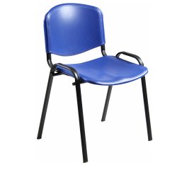 Seduta attesa Dado D5SP - senza braccioli - PPL - blu - Unisit