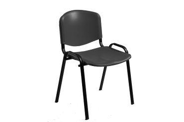 Seduta attesa Dado D5SP - senza braccioli - PPL - nero - Unisit