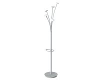 Appendiabiti - con portaombrelli - 5 posti - 187 cm - bianco - Alba