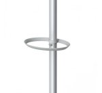 Appendiabiti - con portaombrelli - 5 posti - 187 cm - bianco - Alba