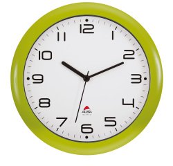 Orologio da parete Hornew - diametro 30 cm - verde - Alba