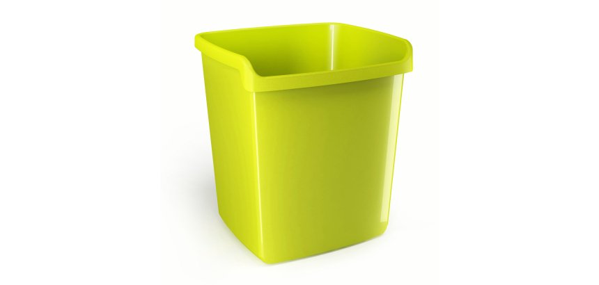 Cestino gettacarte Mydesk - altezza 32,3 cm - 15 L - verde - Arda