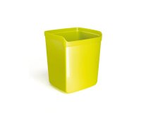 Bicchiere portapenne Mydesk - 8,7x7,4x10 cm - verde - Arda