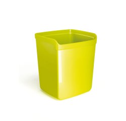 Bicchiere portapenne Mydesk - 8,7x7,4x10 cm - verde - Arda