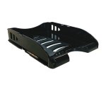 Vaschetta portacorrispondenza Sunrise - 33,5 x 25,4 x 7 cm - nero - Arda