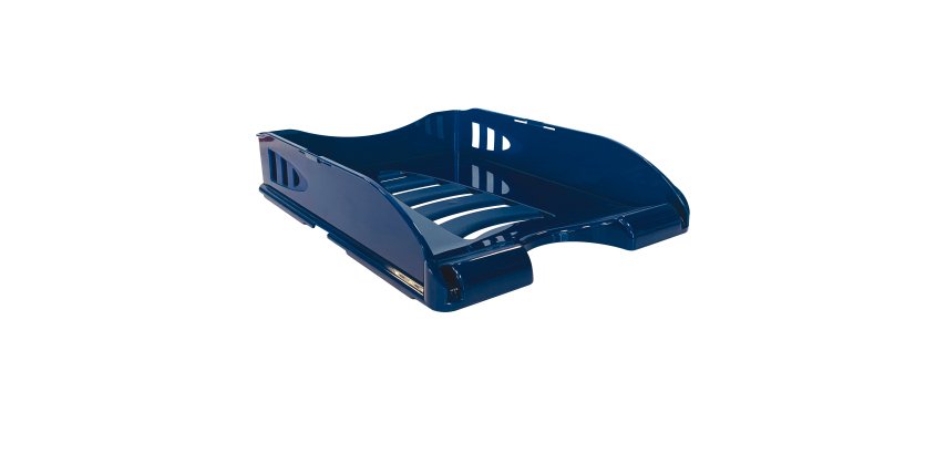 Vaschetta portacorrispondenza Sunrise - 33,5 x 25,4 x 7 cm - blu - Arda