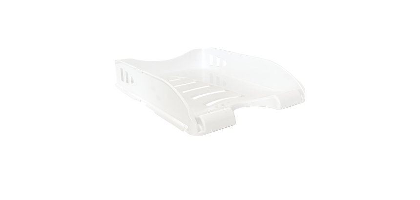 Vaschetta portacorrispondenza Sunrise - 33,5 x 25,4 x 7 cm - bianco - Arda