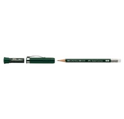 Matita in grafite castell 9000 Extender - gradazione B - Faber-Castell - set regalo con temperamatite