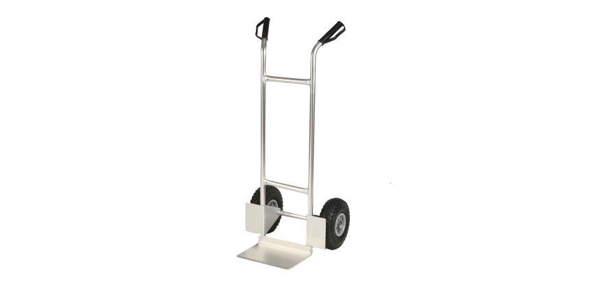 Carrello portatutto HT200A - 47 x 47 x 120 cm - portata massima 150 kg - alluminio - Serena Group
