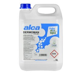 Sapone liquido Dermoman - fiorito - sporco medio - Alca - tanica da 5 L