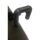 Coppia di ganci per carrello contenitore Office - nero - Medial