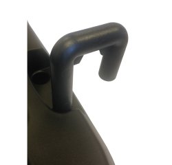 Coppia di ganci per carrello contenitore Office - nero - Medial