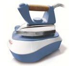 Ferro da stiro Pratica - a caldaia - 23x15x32 cm - 2000 W - 220/240 V -  bianco/azzurro - Melchioni family
