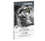 Matite Rembrandt Art Design - Lyra - astuccio metallo 12 matite assortite