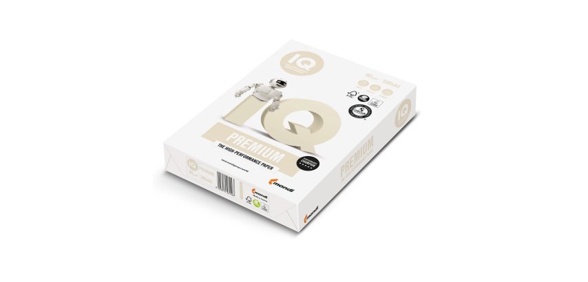 Carta IQ Premium - A4 - 90 gr - bianco - Mondi - conf. 500 fogli