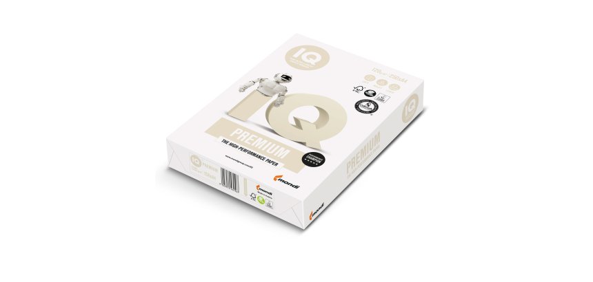Carta IQ Premium - A4 - 120 gr - bianco - Mondi - conf. 250 fogli