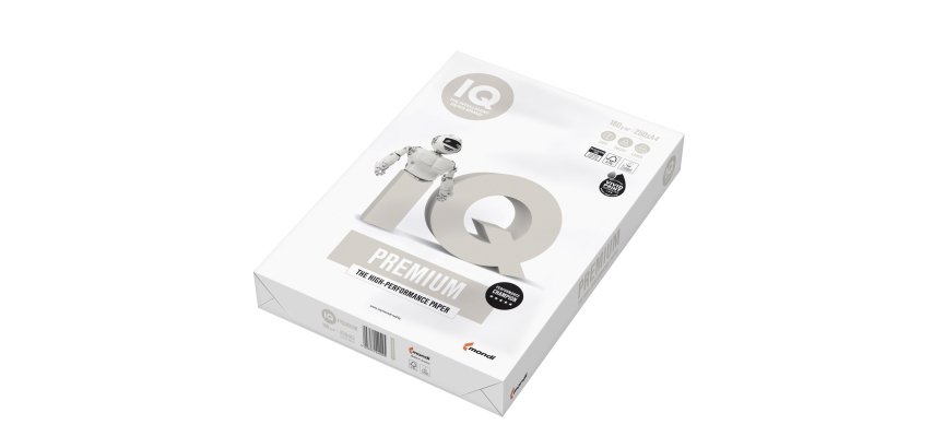 Carta IQ Premium - A4 - 160 gr - bianco - Mondi - conf. 250 fogli
