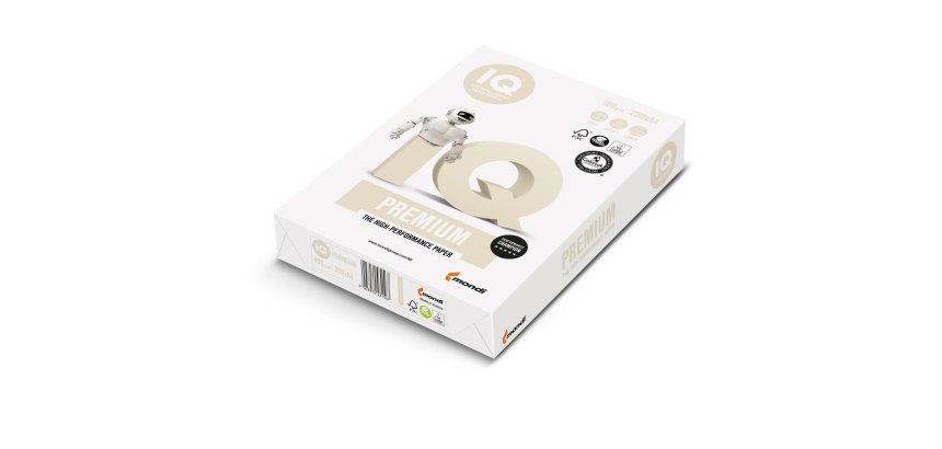 Carta IQ Premium - A4 - 160 gr - bianco - Mondi - conf. 250 fogli