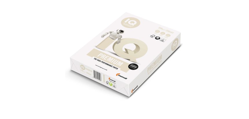 Carta IQ Premium - A4 - 200 gr - bianco - Mondi - conf. 250 fogli