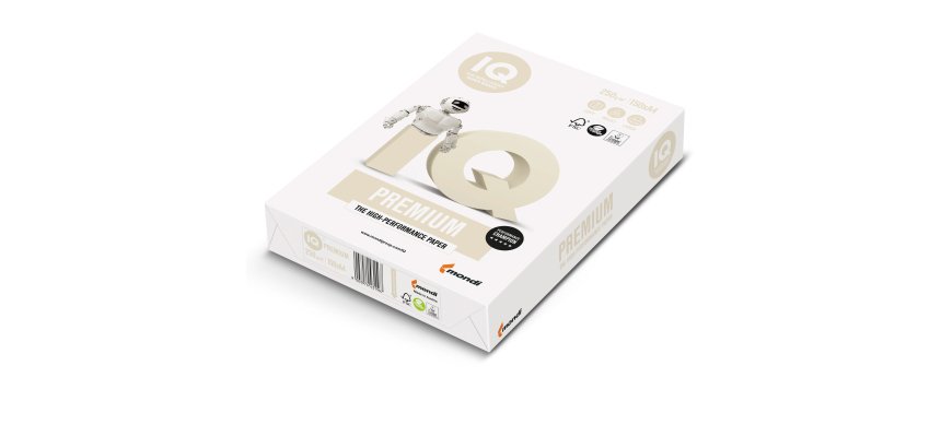 Carta IQ Premium - A4 - 250 gr - bianco - Mondi - conf. 150 fogli