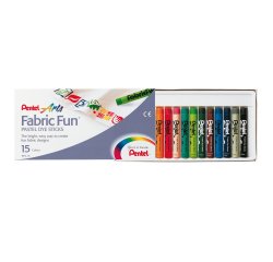 Pentel Fabric Fun Multicolour 15 pc(s)