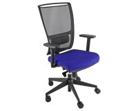 Poltrona semidirezionale Zoe ZOEA - con braccioli regolabili - blu/nero - Unisit