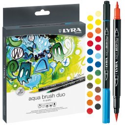 EN_Rotulador lyra aqua brush duo caja de 24 colores