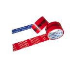 Nastro antieffrazione "aperto" - larghezza 5 cm - lunghezza 50 m - rosso - Viva