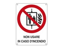 En_cartello segnalatore - 11,5x16 cm - non usare