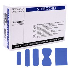 Cerotti Detectable blu assortite 100 unità