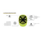 Elmetto ventilato da cantiere Deltaplus Granite Wind, bianco