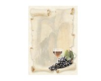 Carta con stampa "cantina" A4 - 90 gr - Decadry - conf. 20 fogli