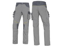 Pantalone da lavoro Deltaplus Mach 2 Corporate, grigio chiaro/grigio scuro
