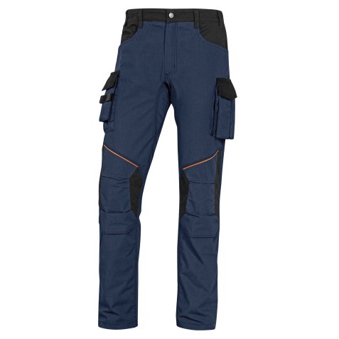 Pantalone da lavoro Deltaplus Mach 2 Corporate, blu/nero