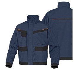 Giacca da lavoro Mach 2 Corporate - tela/poliestere/cotone - taglia XL - blu/nero - Deltaplus